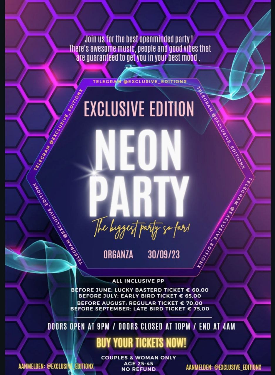 Neon Party Exlusive edition