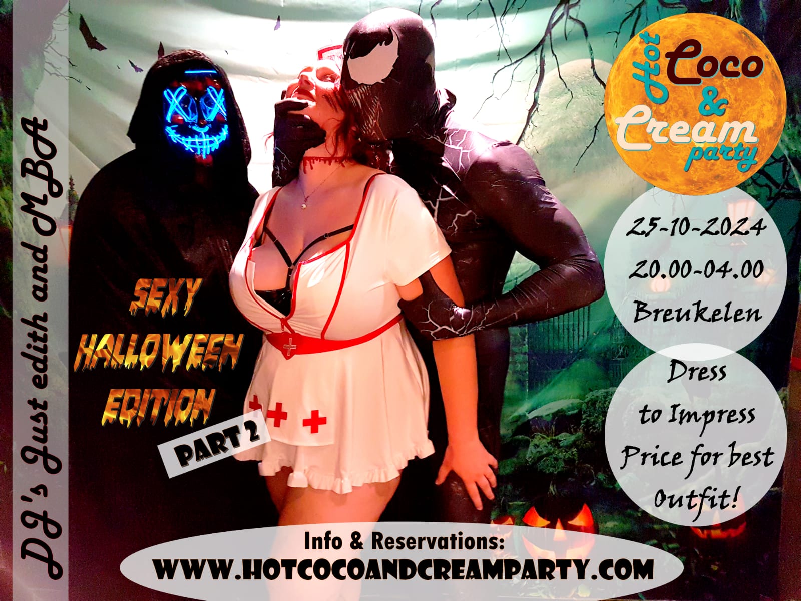 Hot Coco and Cream party presents:  "Dirty Halloween Edition part 2".